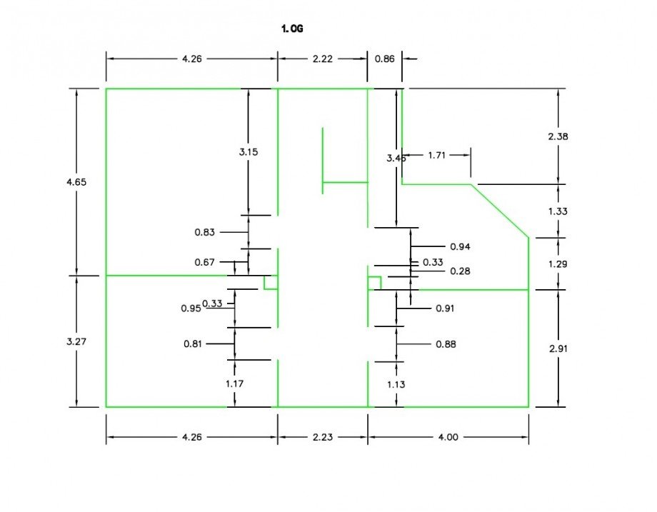 Grundriss OG B�ro / Praxis Schwabach