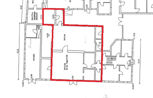 Grundriss Halle / Lager / Produktion Schwabach