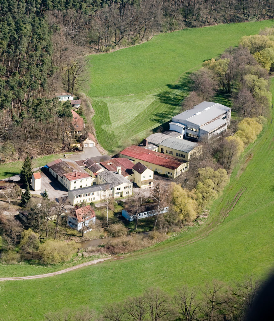 Luftbild gesamtes Anwesen B�ro / Praxis Schwabach